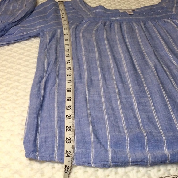 Lauren Conrad Long Sleeve Blouse Size M - Picture 7 of 8